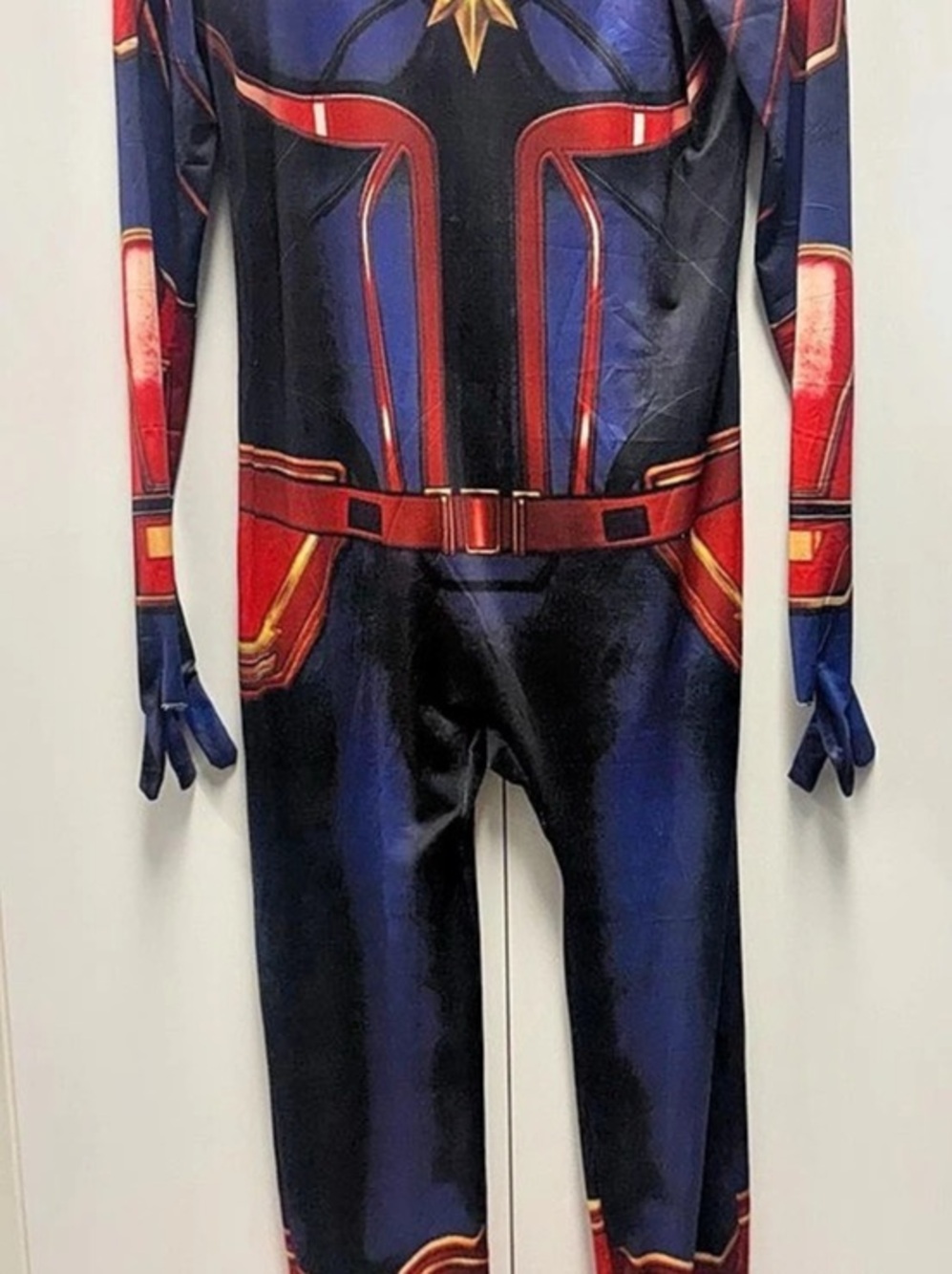 Captain Marvel Bodysuit Costume